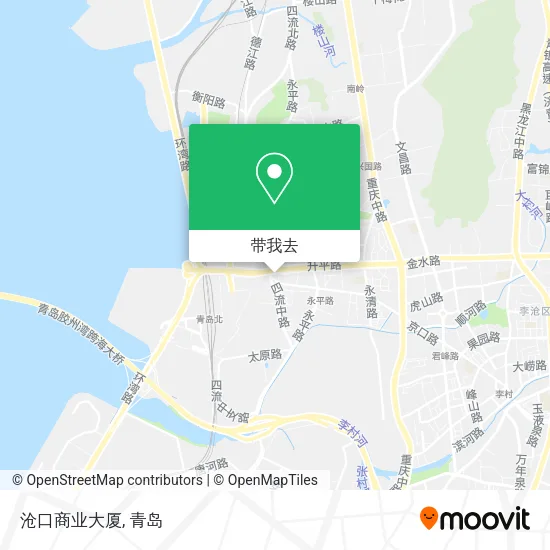 沧口商业大厦地图