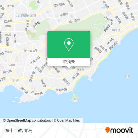 东十二教地图