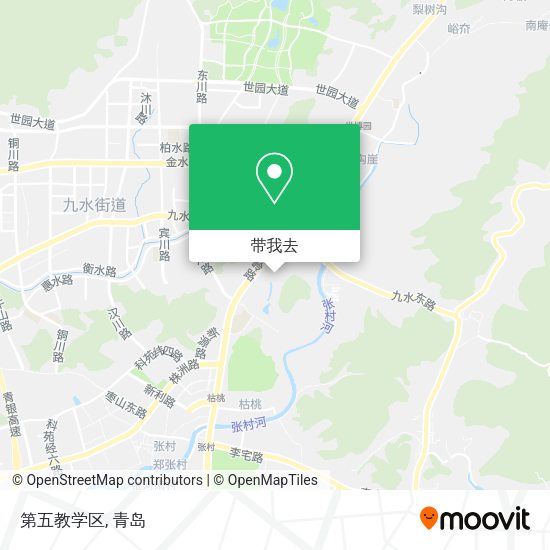 第五教学区地图