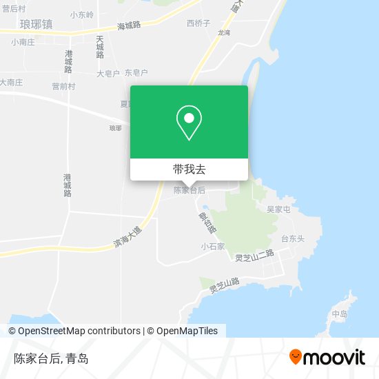 陈家台后地图