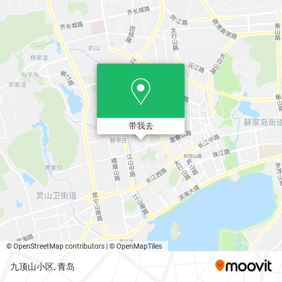 九顶山小区地图