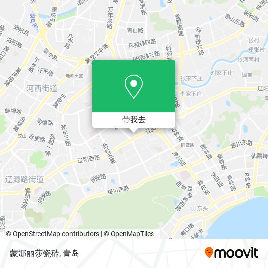 蒙娜丽莎瓷砖地图
