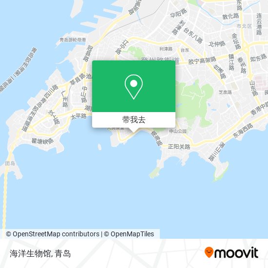海洋生物馆地图