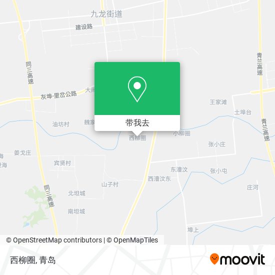 西柳圈地图