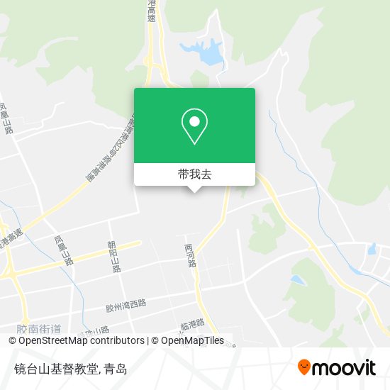 镜台山基督教堂地图