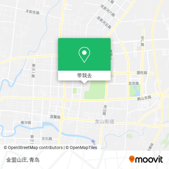 金盟山庄地图