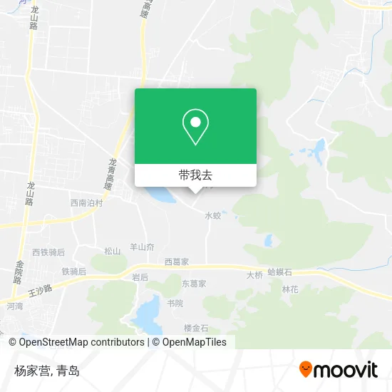 杨家营地图
