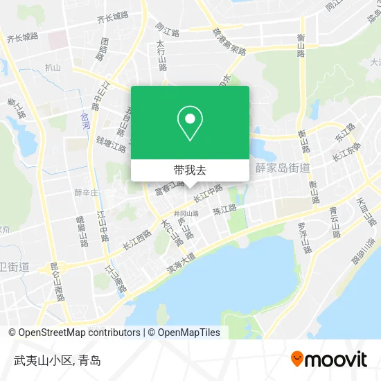 武夷山小区地图