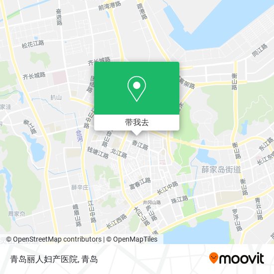 青岛丽人妇产医院地图