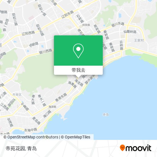 帝苑花园地图