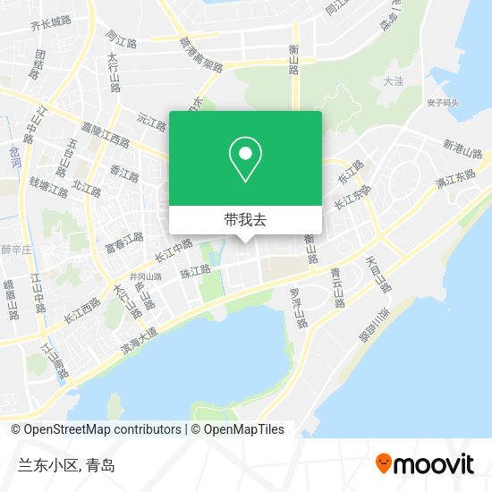 兰东小区地图