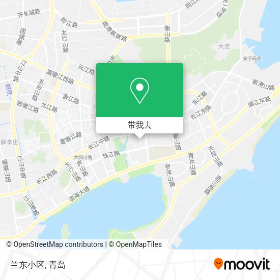 兰东小区地图