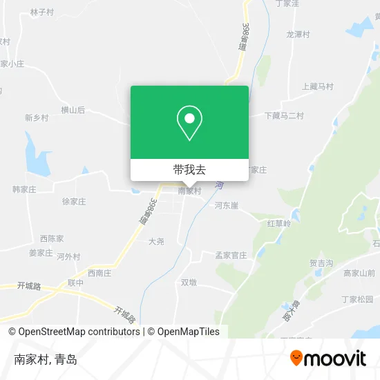 南家村地图