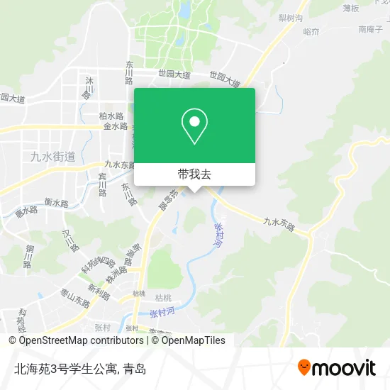 北海苑3号学生公寓地图