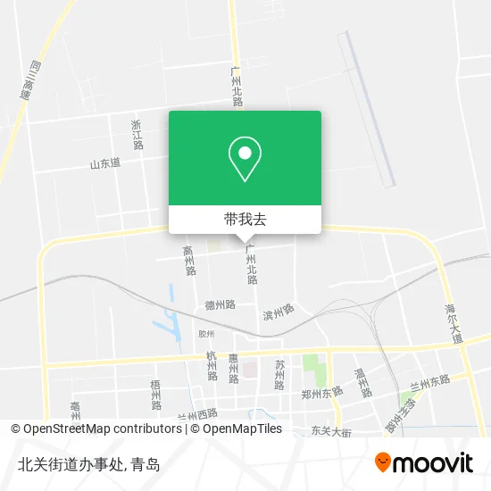 北关街道办事处地图