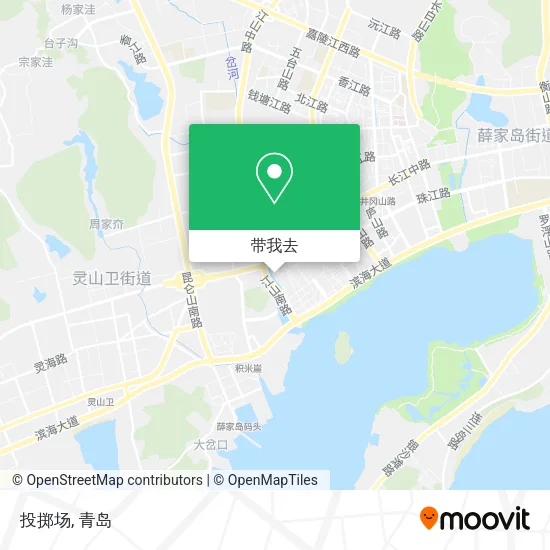 投掷场地图