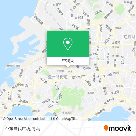 台东当代广场地图
