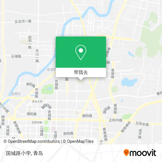 国城路小学地图