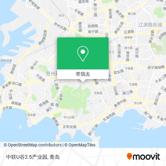 中联U谷2.5产业园地图