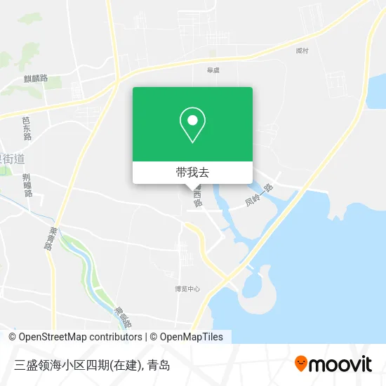 三盛领海小区四期(在建)地图