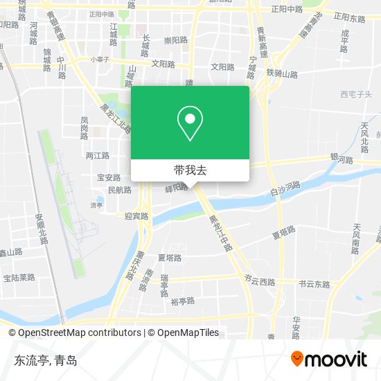 东流亭地图