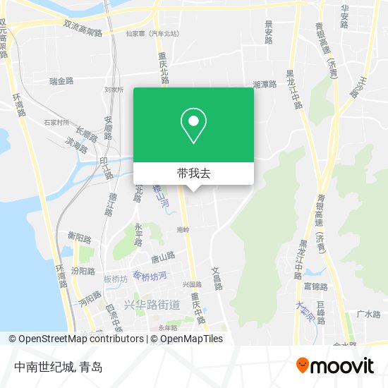 中南世纪城地图