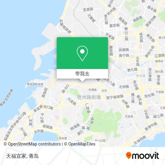 天福宜家地图