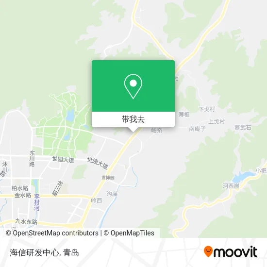 海信研发中心地图