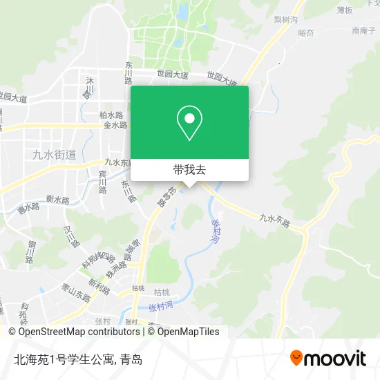 北海苑1号学生公寓地图