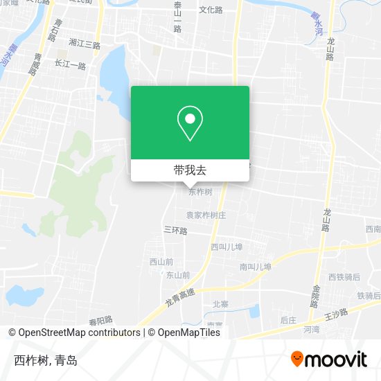 西柞树地图
