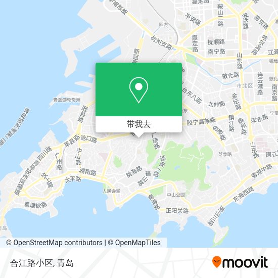 合江路小区地图