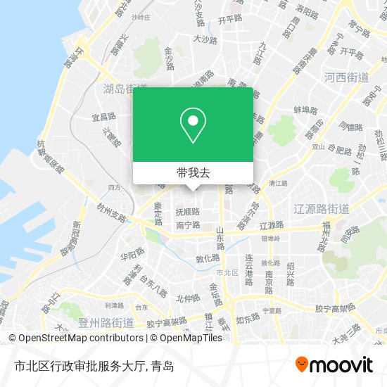 市北区行政审批服务大厅地图
