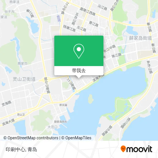 印刷中心地图