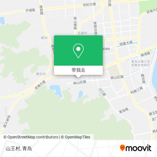 山王村地图