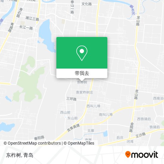 东柞树地图