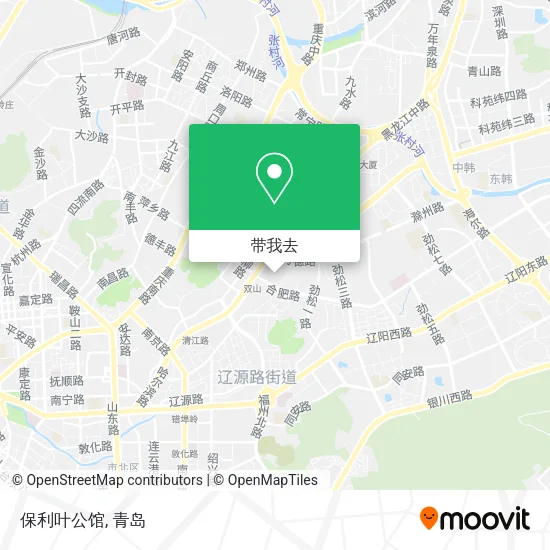 保利叶公馆地图