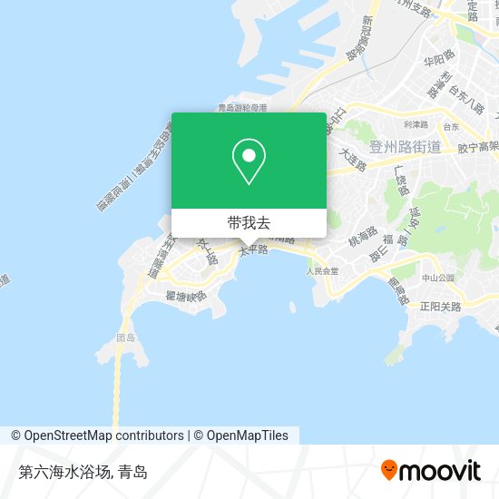 第六海水浴场地图
