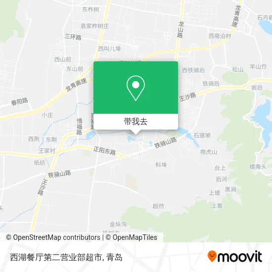西湖餐厅第二营业部超市地图