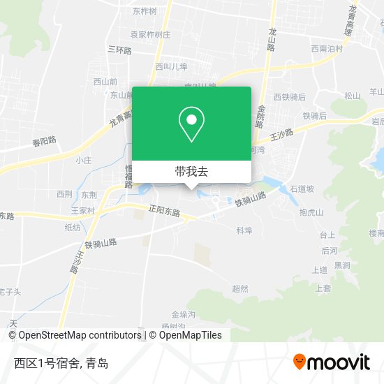 西区1号宿舍地图
