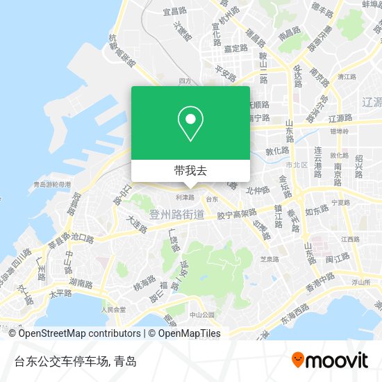 台东公交车停车场地图