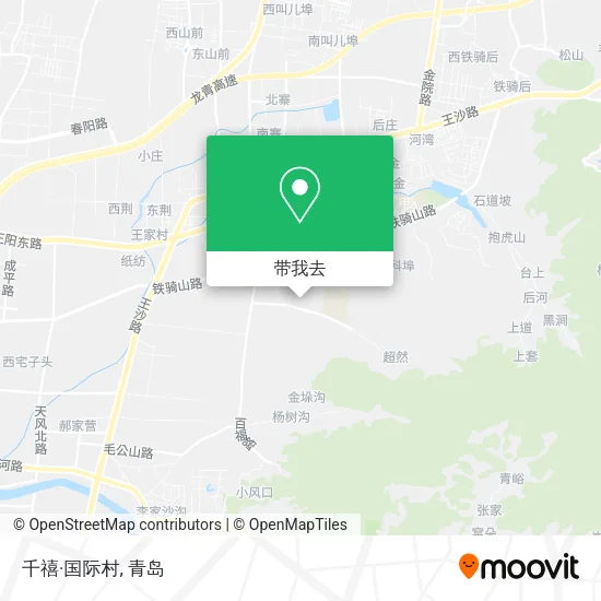 千禧·国际村地图