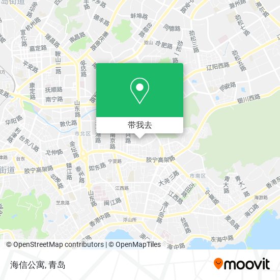 海信公寓地图