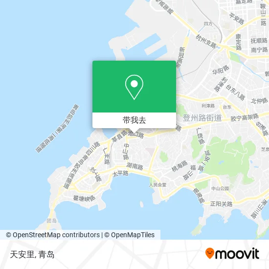 天安里地图