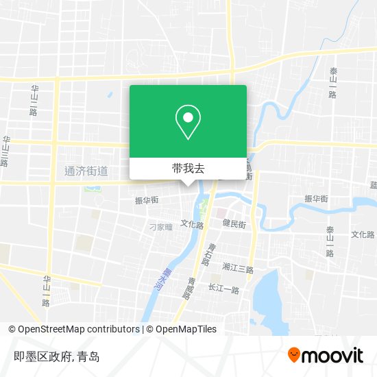 即墨区政府地图