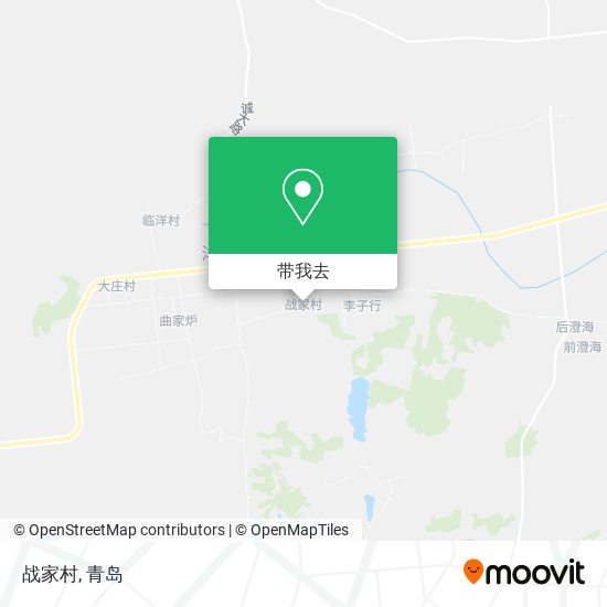 战家村地图