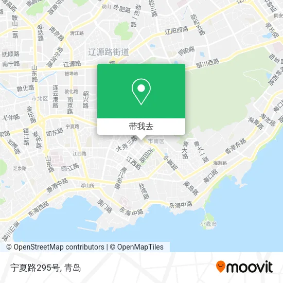 宁夏路295号地图