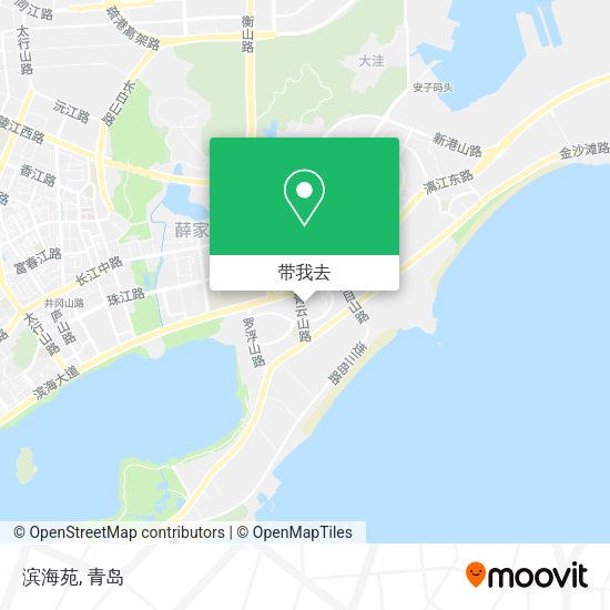 滨海苑地图