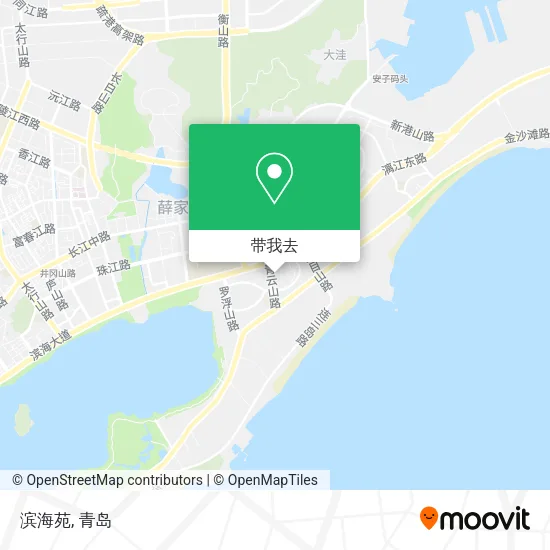 滨海苑地图