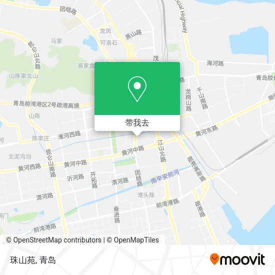 珠山苑地图