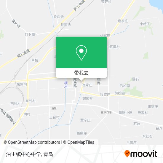 泊里镇中心中学地图